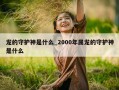 龙的守护神是什么_2000年属龙的守护神是什么