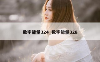 数字能量 324_数字能量 328