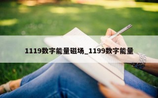 1119 数字能量磁场_1199 数字能量