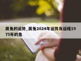 属兔的运势_属兔2024年运势及运程1975年的兔