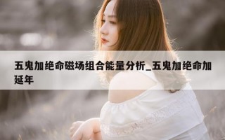 五鬼加绝命磁场组合能量分析_五鬼加绝命加延年