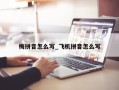 梅拼音怎么写_飞机拼音怎么写