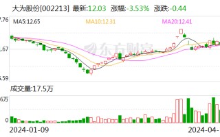 大为股份：2023 年归母净利亏损 6662.61 万元 同比转亏