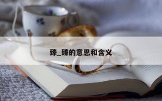 臻_臻的意思和含义