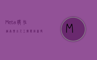 Meta将在越南扩大人工智能创新投资