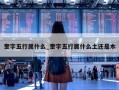 奎字五行属什么_奎字五行属什么土还是木