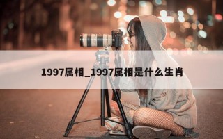 1997 属相_1997 属相是什么生肖