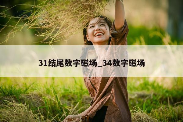 31 结尾数字磁场_34 数字磁场 - 第 1 张图片 - 小城生活