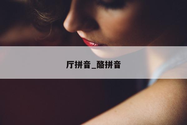 厅拼音_酪拼音 - 第 1 张图片 - 小城生活