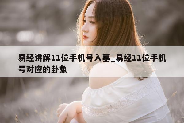 易经讲解 11 位手机号入墓_易经 11 位手机号对应的卦象 - 第 1 张图片 - 小城生活