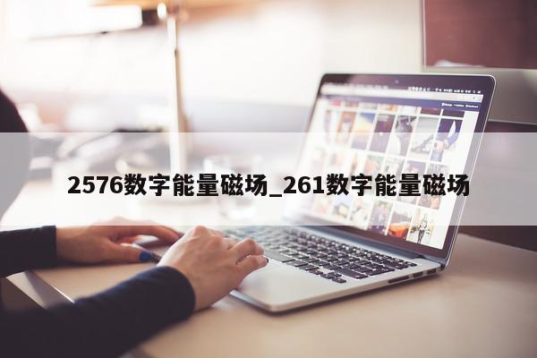 2576 数字能量磁场_261 数字能量磁场 - 第 1 张图片 - 小城生活