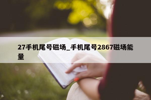 27 手机尾号磁场_手机尾号 2867 磁场能量 - 第 1 张图片 - 小城生活