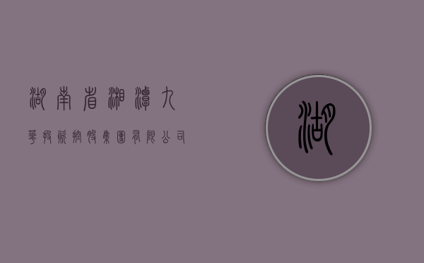 湖南省湘潭九华投资控股集团有限公司原党委书记	、董事长乐强接受审查调查 - 第 1 张图片 - 小城生活