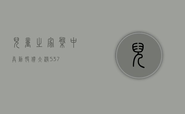 儿童之家盘中异动 股价大涨 5.17%- 第 1 张图片 - 小城生活