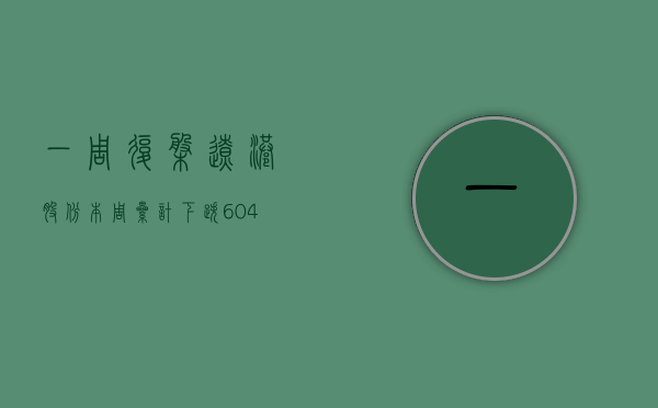 一周复盘 | 辽港股份本周累计下跌 6.04%	，航运港口板块下跌 4.22%- 第 1 张图片 - 小城生活