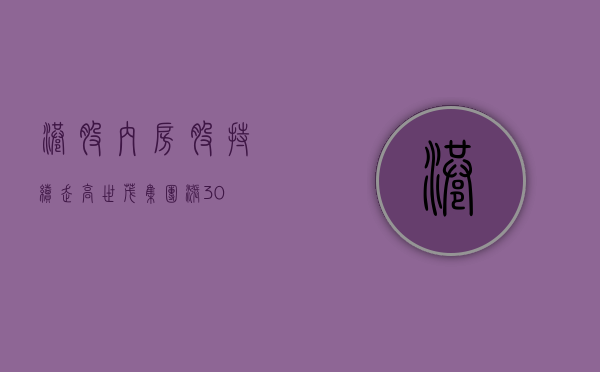 港股内房股持续走高，世茂集团涨 30%- 第 1 张图片 - 小城生活