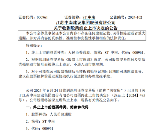 又一昔日千亿房企	，退市！- 第 1 张图片 - 小城生活