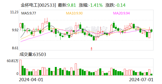 金杯电工新设国贸公司加快海外布局 - 第 1 张图片 - 小城生活