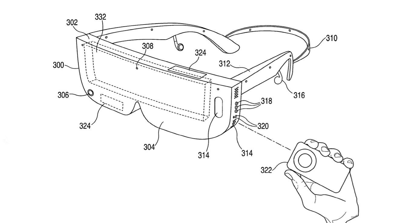 把 iPhone 戴在脸上，苹果新专利第 3 次迭代便携式 VR 头显构想 - 第 1 张图片 - 小城生活